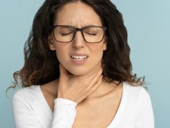 What causes hoarseness of voice